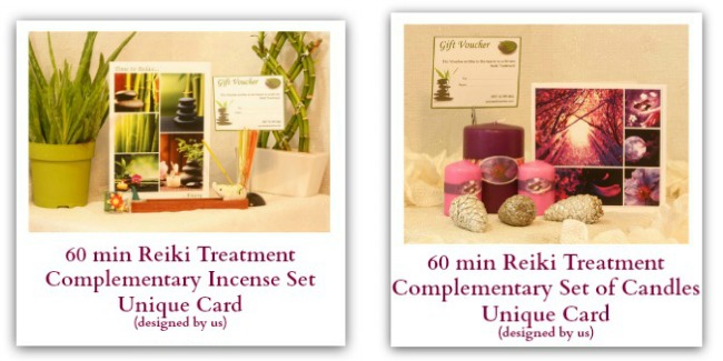 Reiki vouchers and gifts